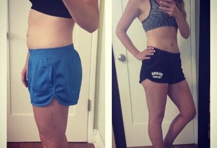 Client after losing 12% body fat, standing confidently at South Bay Fitness Focus